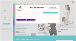 Desktop Screenshot of blackswandrycleaners.com